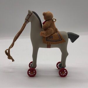 Hallmark Keepsake Ornament 1998 A Pony For Christmas 1st In A Pony For Christmas